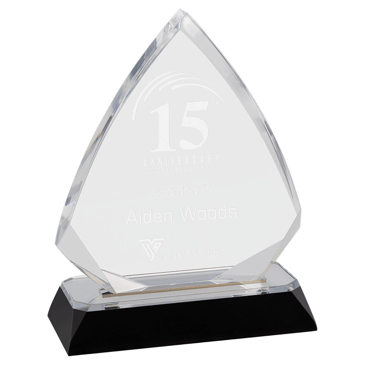 Arrow Diamond Corner Base Impress Acrylic