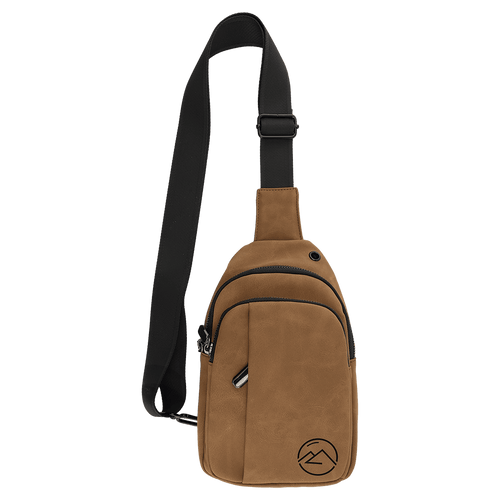 Explorer Bag - Laserable Leatherette, Creekside Collection, Medium Brown