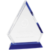 Crystal Diamond on Blue Pedestal