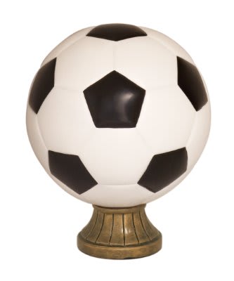Color Soccer Ball Resin Award