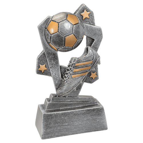 Soccer Triumph Resin