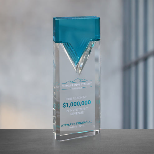 Nobility Aqua Award 8-3/4" product image