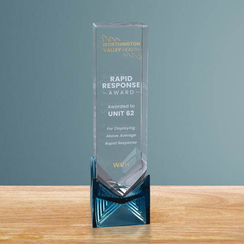 Hampton Liuli Crystal Award — Color Options