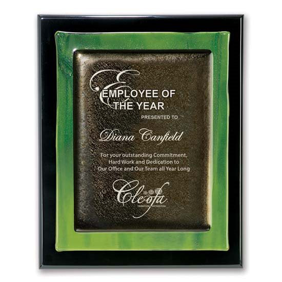 Metallic Fusion Plaque Black/Blue