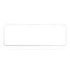Personalized Engraved Plastic Name Badge – 3" x 1", Rounded Corners