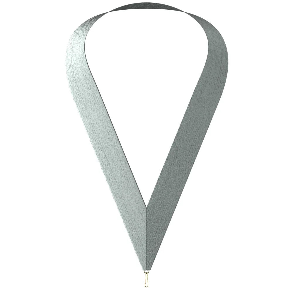 Metallic Silver Neckbands