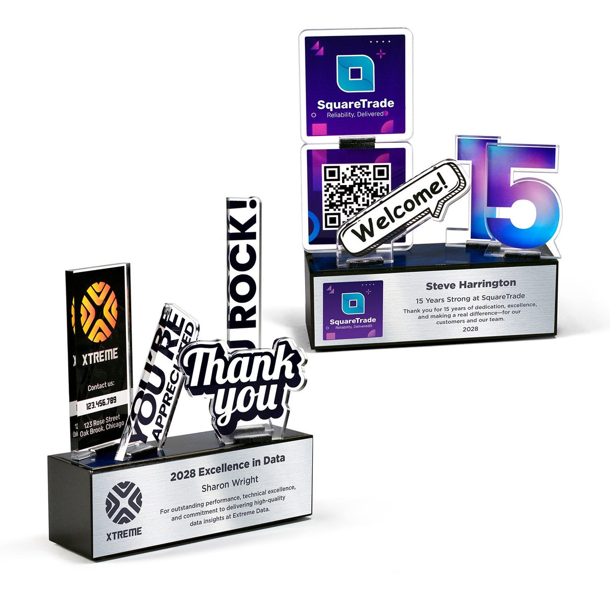 Build-a-Base Magnet Block Award