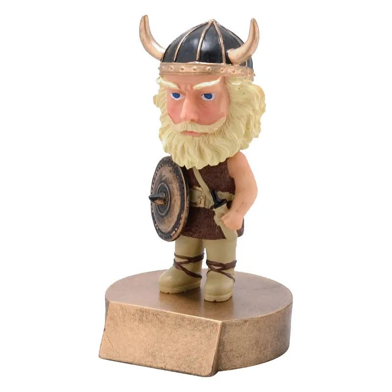 Mascot Bobble Head Viking - 6"