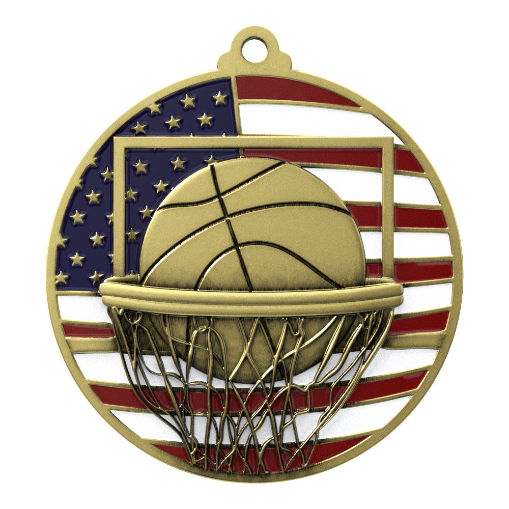 Patriotic Basketball