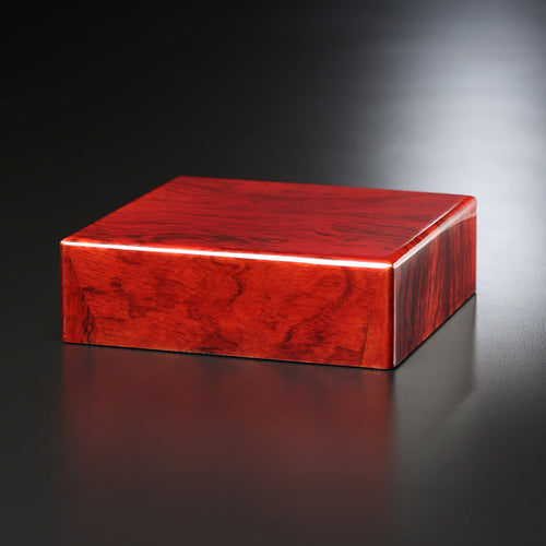 Premium Rosewood Award Base — Size and Light Options
