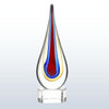 Teardrop Art Glass Award