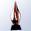 Red Contemporary Art Glass Award