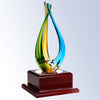 Tripod Art Glass Award