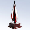 Red Contemporary Art Glass Award