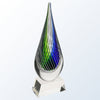 Blue Swirl Art Glass Award