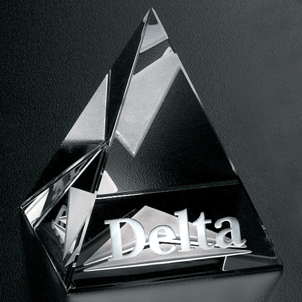 Pyramid Optical Crystal Award