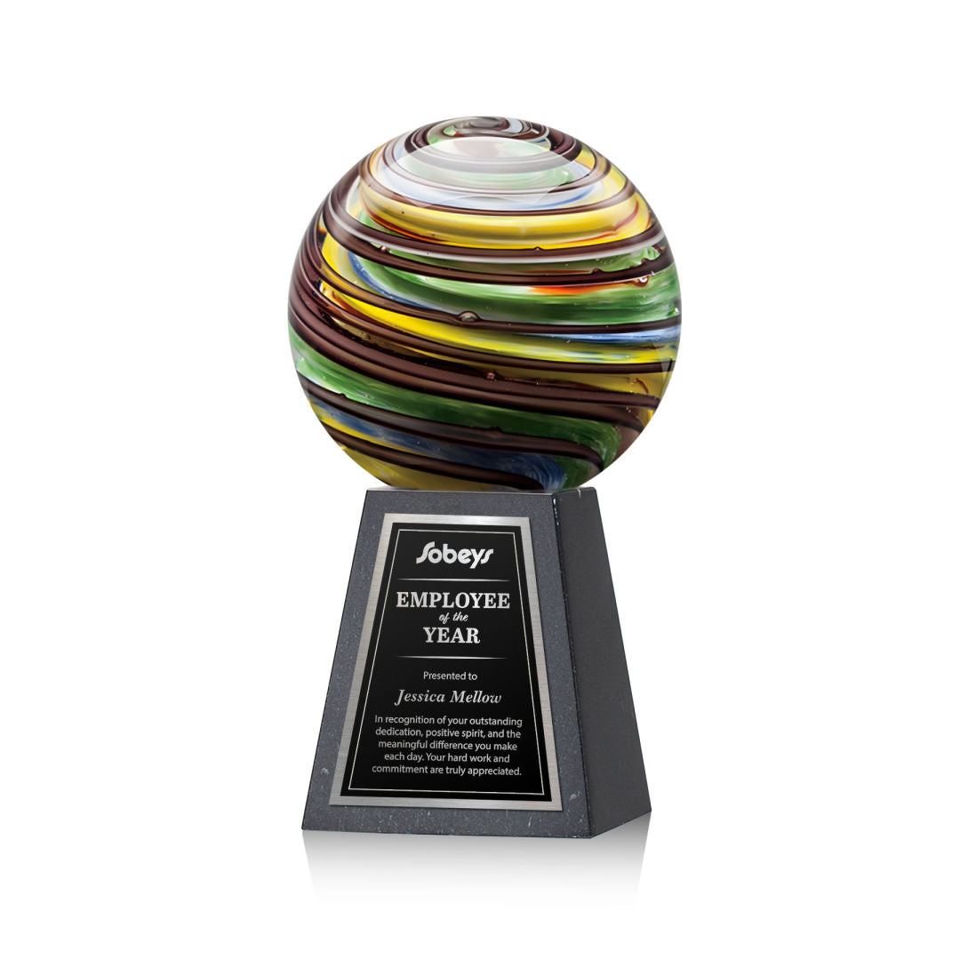 Lunar Award on Tall Marble