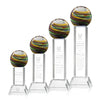 Lunar Art Glass Award – Base & Size Options