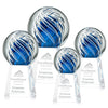 Genista Art Glass Award – Base & Size Options