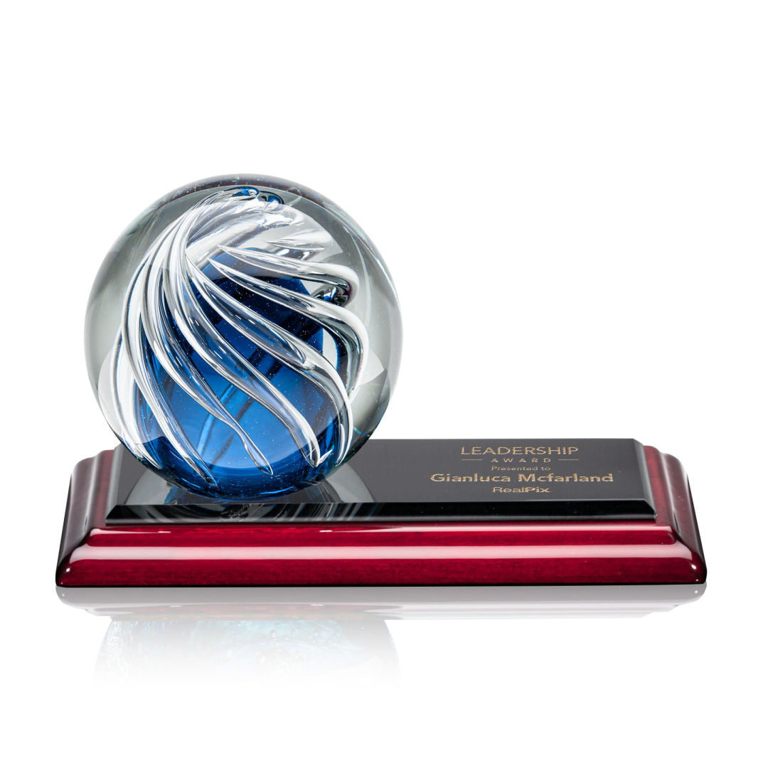 Genista Award on Rosewood Base