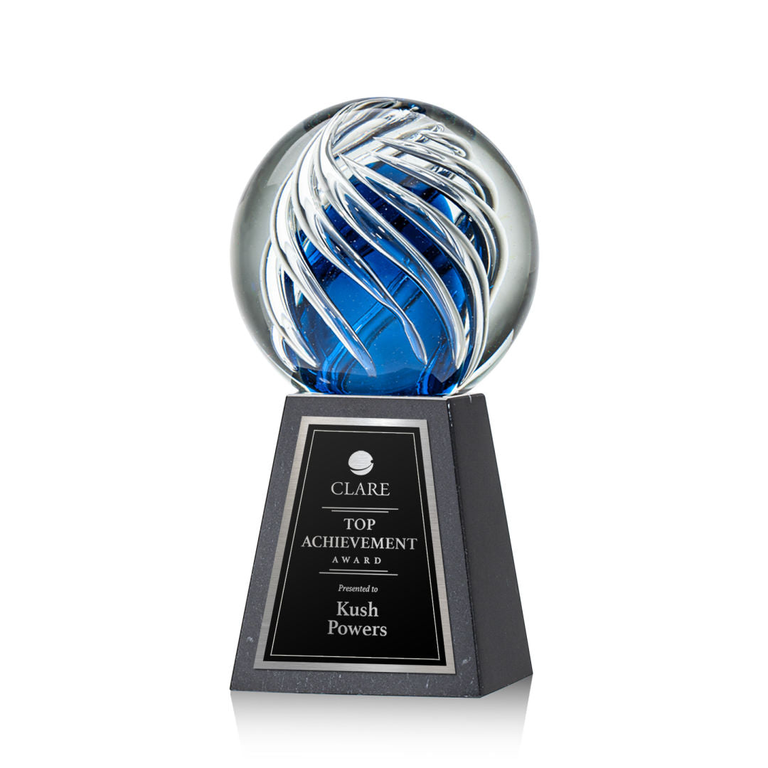 Genista Award on Tall Marble Base
