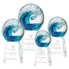 Surfside Art Glass Award – Base & Size Options