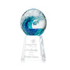 Surfside Art Glass Award – Base & Size Options