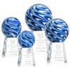 Naples Art Glass Award – Base & Size Options