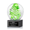 Vortex Award on Square Marble Base - Black