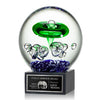 Aquarius Award on Square Marble Base