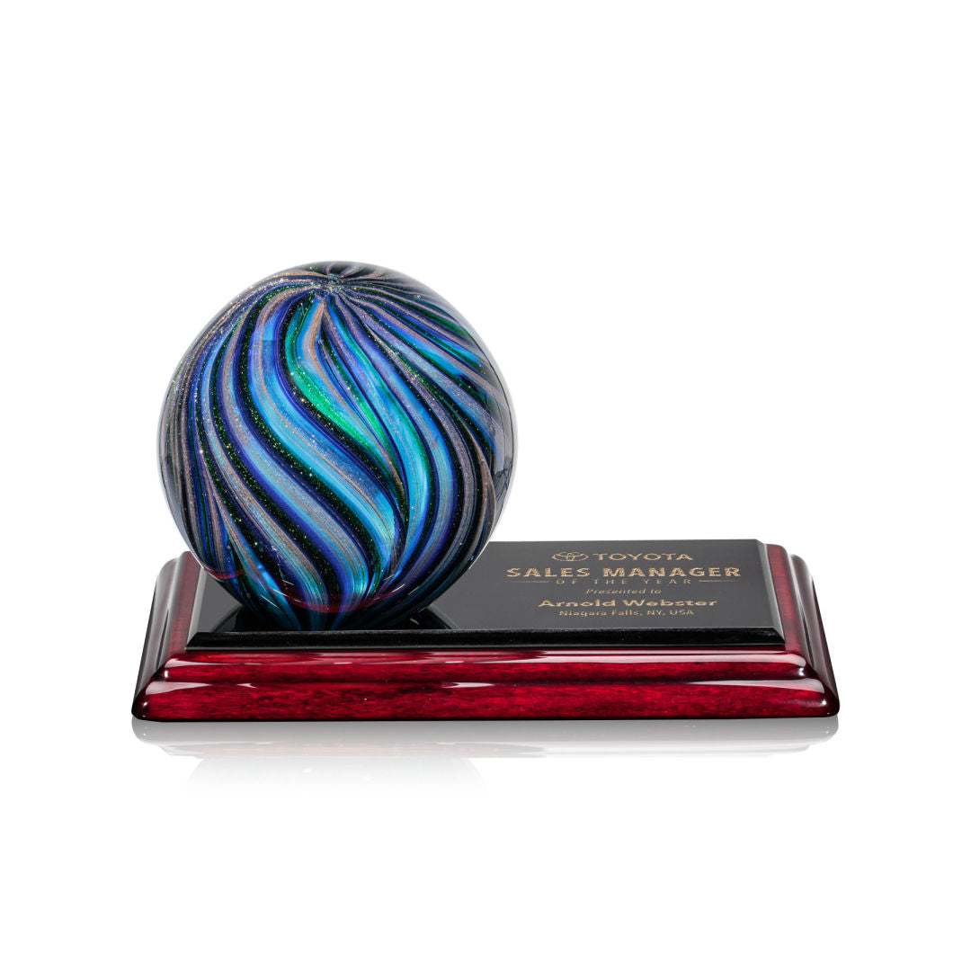 Malton Award on Rosewood Base