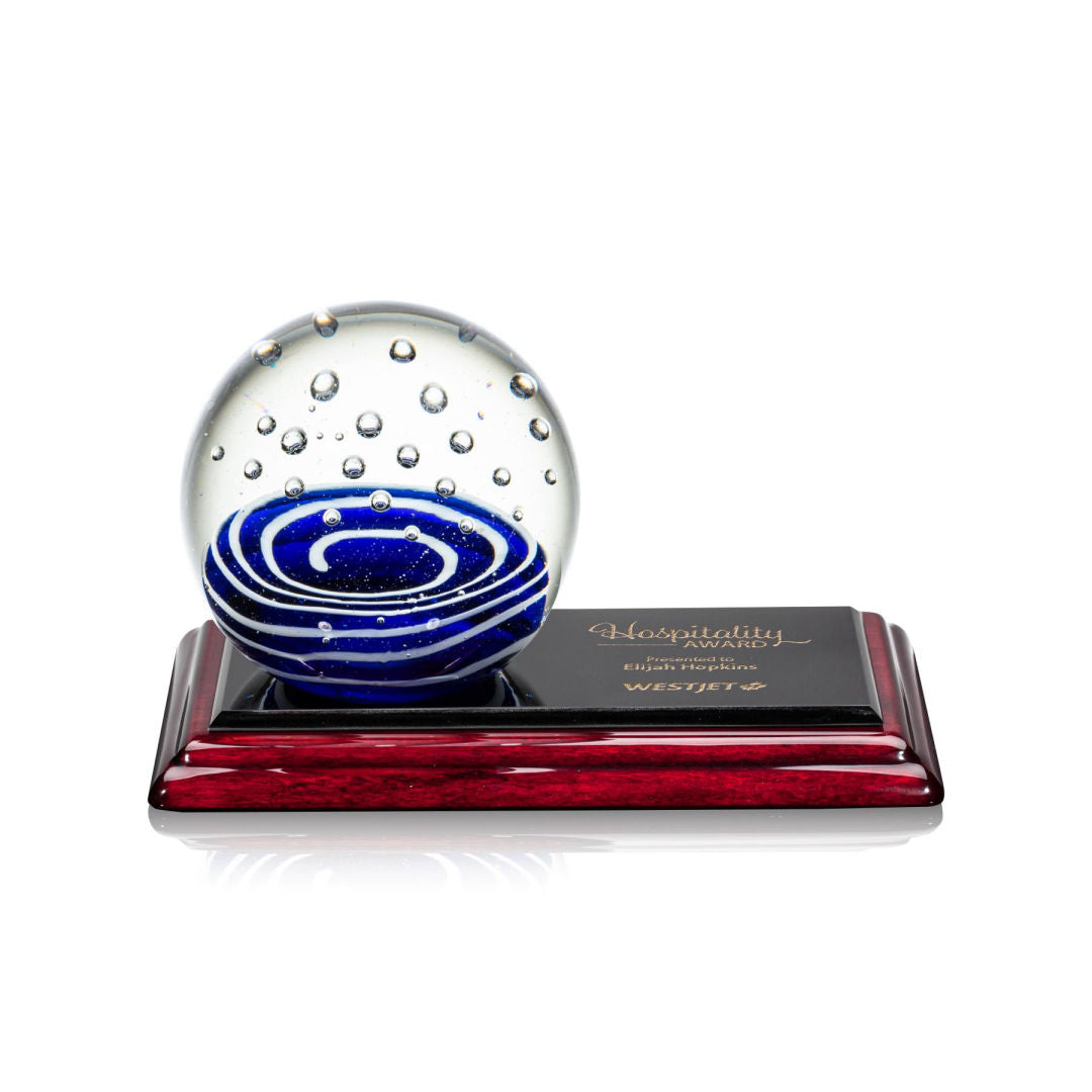 Tranquility Award on Rosewood Base