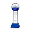 Tranquility Award on Stowe Base - Blue