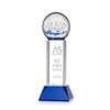 Starburst Award on Stowe Base - Blue