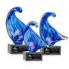 Laguna Art Glass Award – Base & Size Options