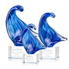 Laguna Art Glass Award – Base & Size Options