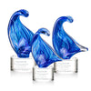Laguna Art Glass Award – Base & Size Options