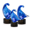 Laguna Art Glass Award – Base & Size Options