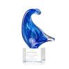 Laguna Art Glass Award – Base & Size Options