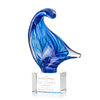 Laguna Art Glass Award – Base & Size Options