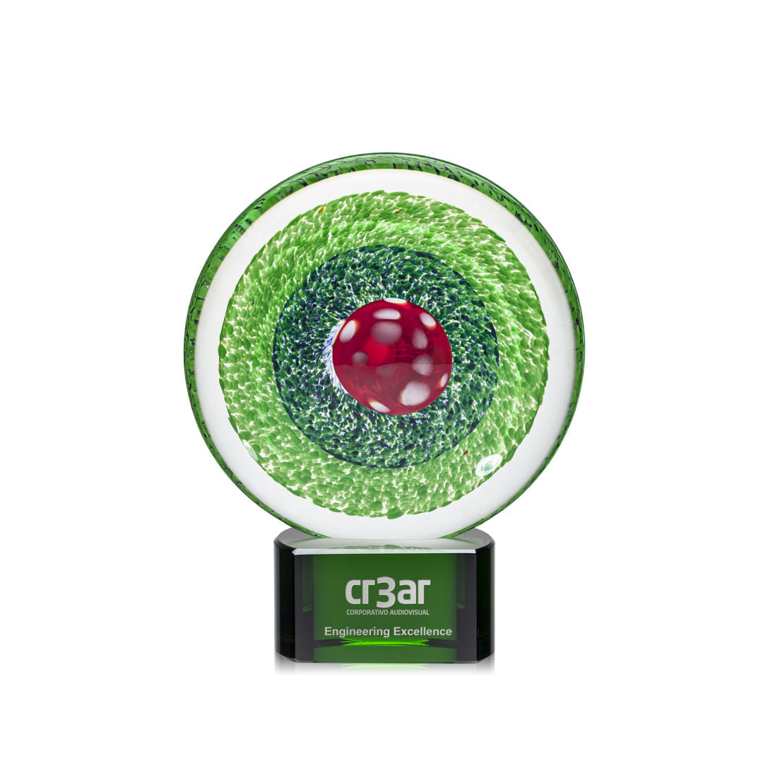 On Target Award on Green Base