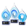 Caspian Art Glass Award – Base & Size Options