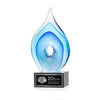 Caspian Art Glass Award – Base & Size Options