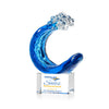 Oceana VividPrint™ Award on Lexington Base - Clear