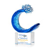Oceana VividPrint™ Award on Lexington Base - Clear