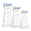 EdgeCraft Tapered Award on Mitered - White (via Air)
