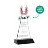 EdgeCraft Tapered Award on Mitered - Black (via Air)
