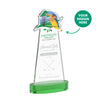 EdgeCraft Tapered Award on Alberton - Green (via Air)
