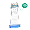 EdgeCraft Tapered Award on Alberton - Sky Blue (via Air)