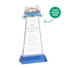 EdgeCraft Tapered Award on Hartford - Sky Blue (via Air)